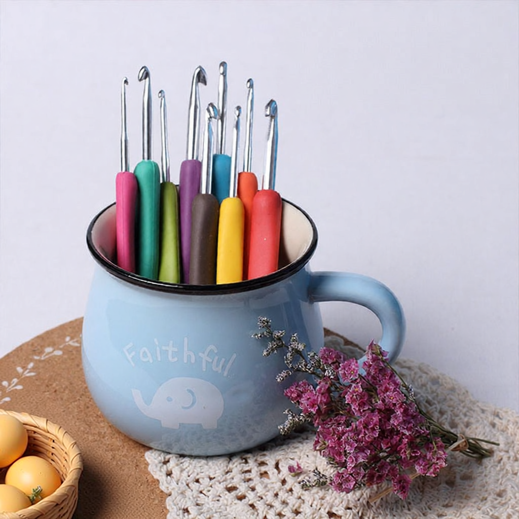Soft Handle Crochet Hooks Kit