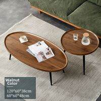 XUANXISHI | Luxurious Nordic Small Living Room Circular Coffee Table Artificial Board