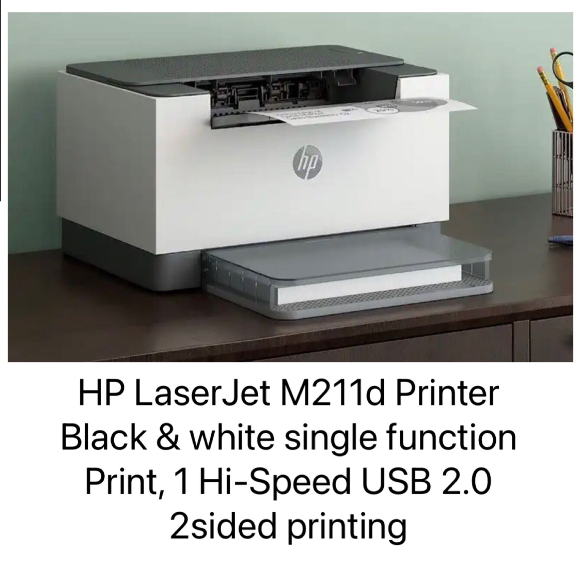 HP LaserJet M211d Printer - Black & White Single function, Print only, 2 sided Printing, USB *Orderable HP 136A W1360A, HP 136X W1360X HP136A,136X 136 Singapore