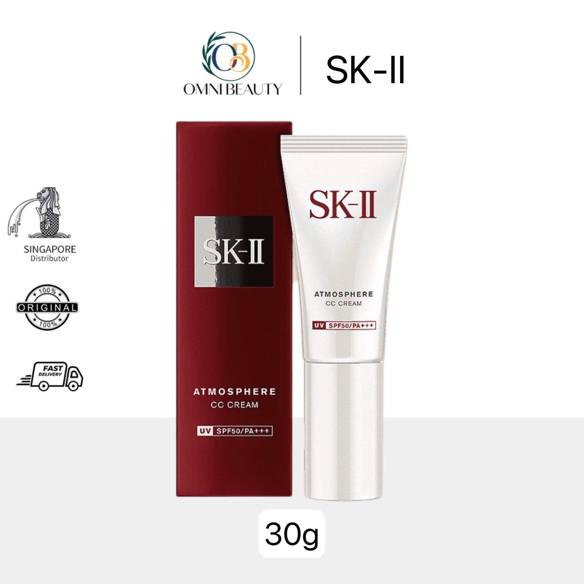 新品未使用 SK-II ATMOSPHERE CC CREAM 30g SK-II Pitera Atmosphere CC Cream With SPF50 PA++++ 30g