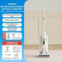Daewoo | Cordless Automatic Dust Collection Vacuum Cleaner Pet Hair Removal