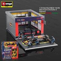 Bburago | F1 Pit Stop Tire Change Scene Model 1:43