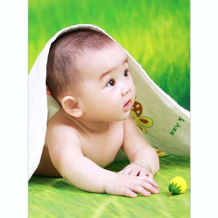 Cute Baby Posters Photo Beautiful Male Baby Portrait Pregnant Women Prenatal Education Early Education Picture Baby Poster Wall Stickers