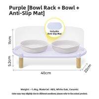 Mango | Dining Table Single Bubble Ceramic Pet Bowl Elevation Stand