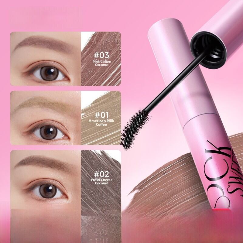 Rock Sweet Heart Brown Eyebrow Gloss Waterproof Long-lasting No Smudging Fake Lashes Easy Application Chinese Manufacturer. 
