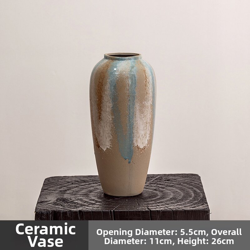Retro Ceramic Vase For Dry And Flowers