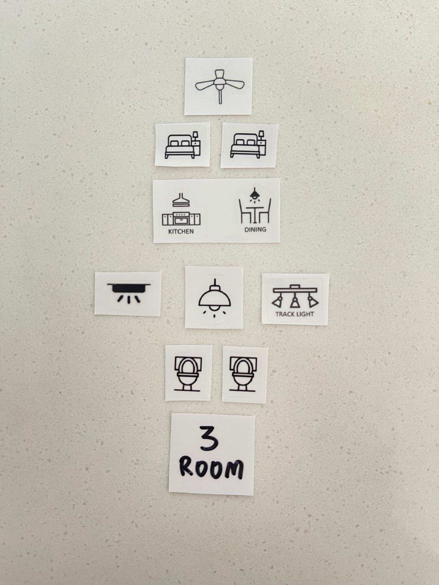 [SG Seller] Switch Label New Home Switch Sticker Label BTO