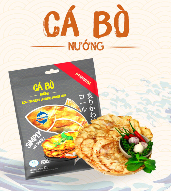 Cá bò khô 32gram