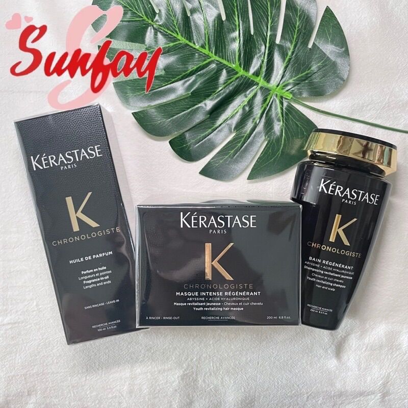 KERASTASE Chronologiste 3 Step Revitalizing Routine For hair