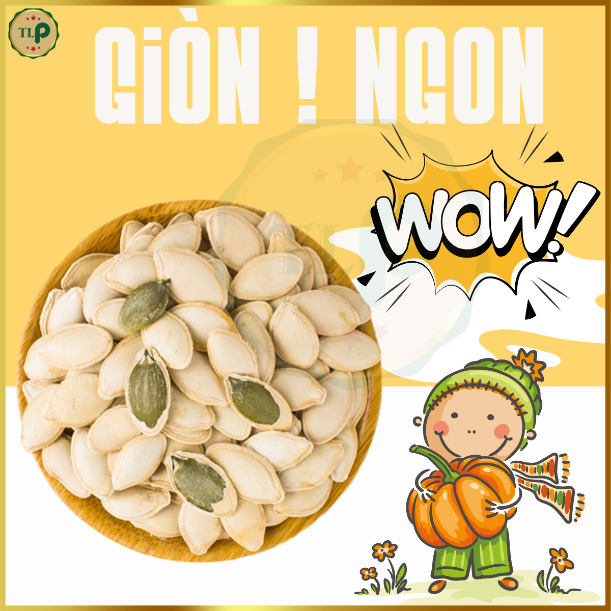 Hạt Bí Trắng Tân Lộc Phát 500gr