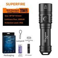 SUPERFIRE | Super Bright Waterproof Diving Flashlight