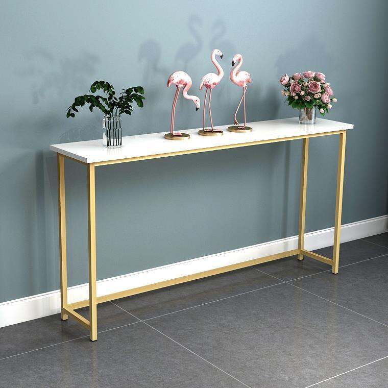 gold wall table