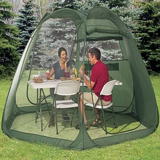 Outdoor escapes pop up hotsell screen room