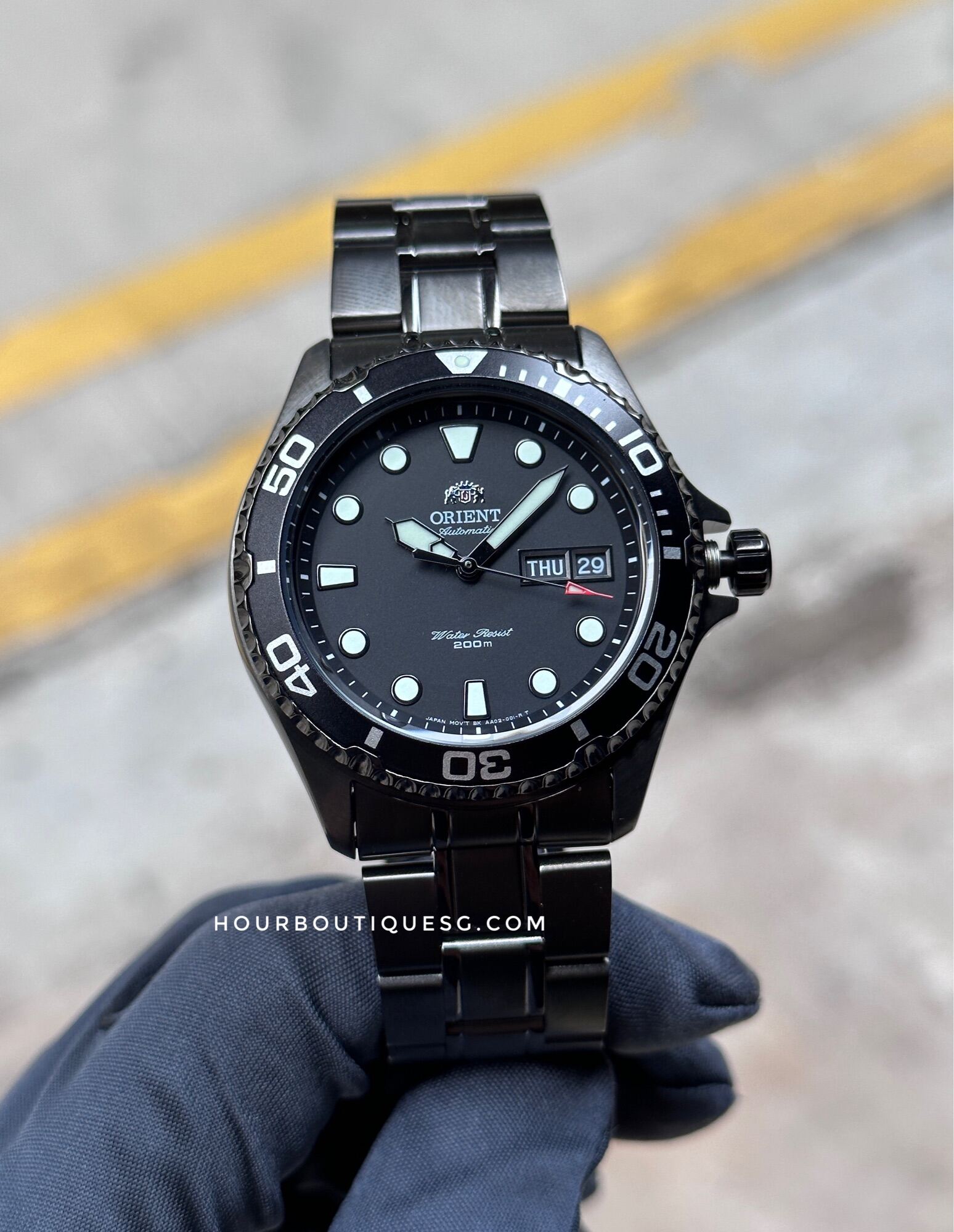 Orient deals black raven