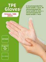 TAFUMAN | Disposable Food Grade Kitchen Gloves