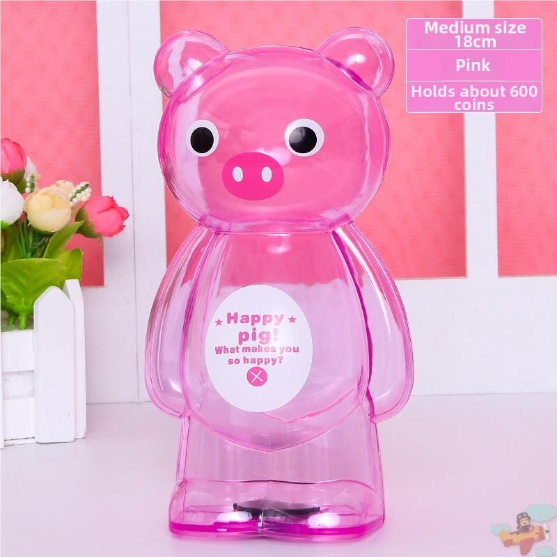 Jiaxun | Transparent Piggy Bank Large Size