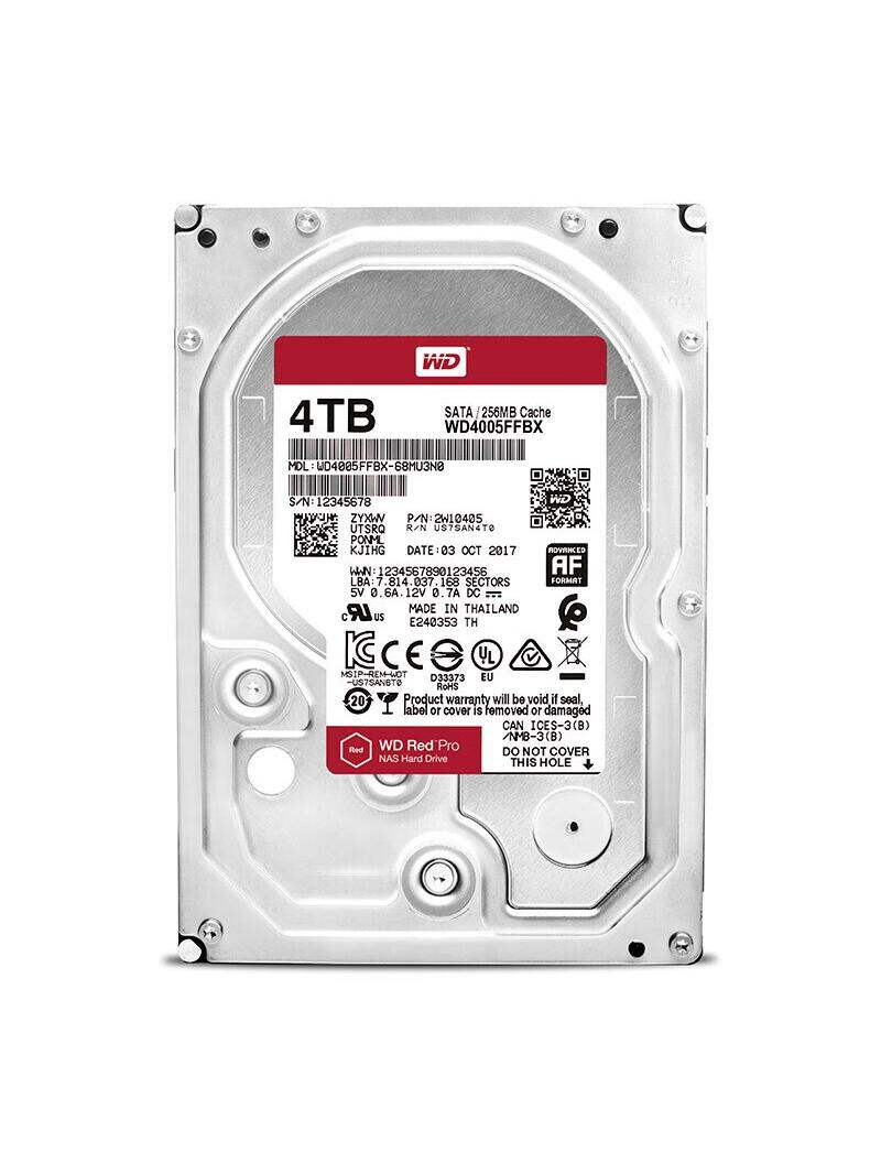 Wd Red Pro 4Tb Nas Internal Hard Drive | 7200Rpm Sata Hdd For Smb
