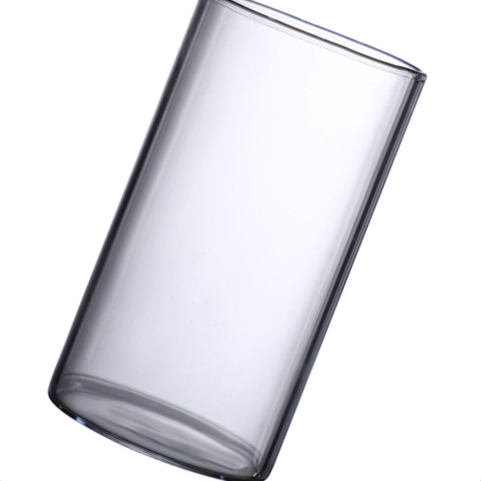 Glass Desk Vase Flower Vase Modern decoration Small Cylinder Flower Centerpiece Vases for Home Office Wedding Table