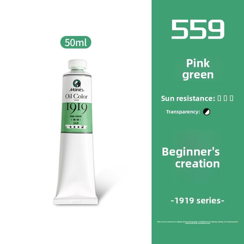 Convenient Carrying Art Student Oil Paint 50ml White