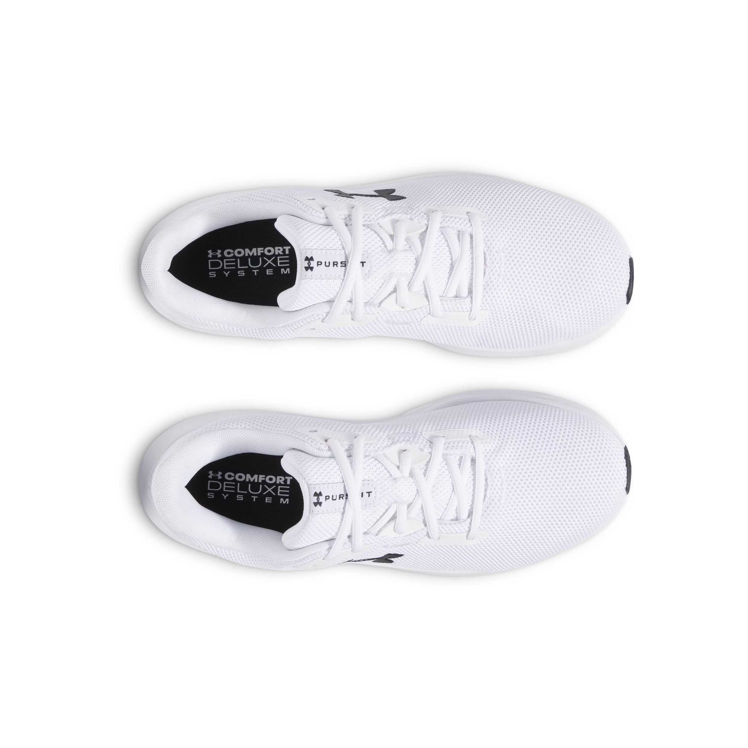 Under Armour Men's UA Pursuit 4 Running Shoes - WHITE (100). 