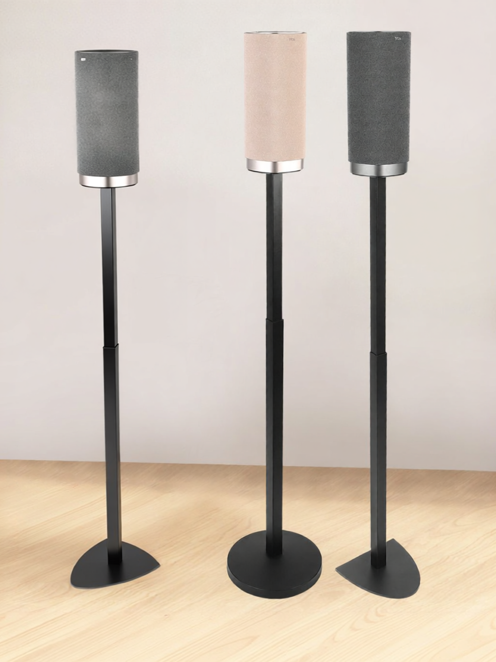 Metal Floor-Standing Speaker Stand for TCL Z100 Wireless Surround