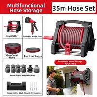 DELIXI | Durable Flexible Hose for Watering Gardening and Vegetable Cleaning with Reel