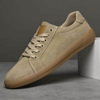 NUDANLAI | Soft Sole Leather Comfortable Casual Fashionable Mens Sneakers Size 46