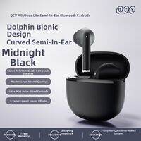 QCY | True Wireless Semi In-ear Earbuds for Sports Noise Cancellation Low Latency