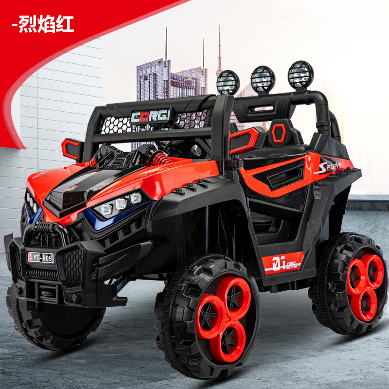 Large Children's Electric OffRoad Vehicle Baby FourWheel Car Can Sit