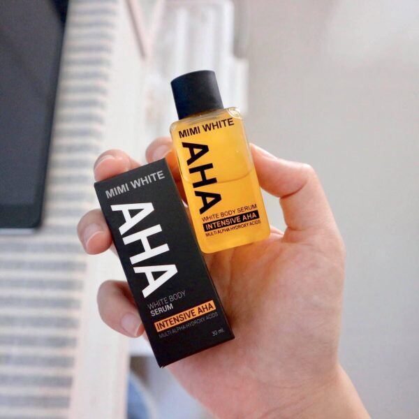 MIMI White Multi Alpha AHA White Body Serum. 