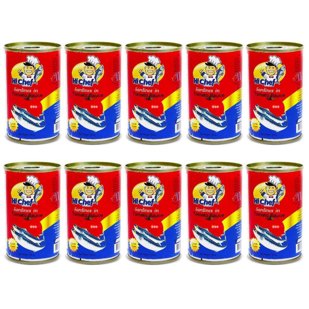 Hộp cá mồi sốt cà Thái Lan HI-CHEF 155g