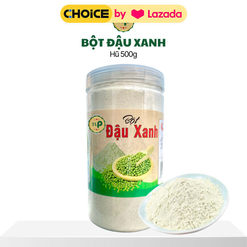 Bột Đậu Xanh Tân Lộc Phát Hũ 500g