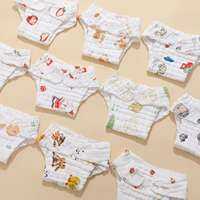 Breathable Washable Newborn All Seasons Baby Diaper Pants