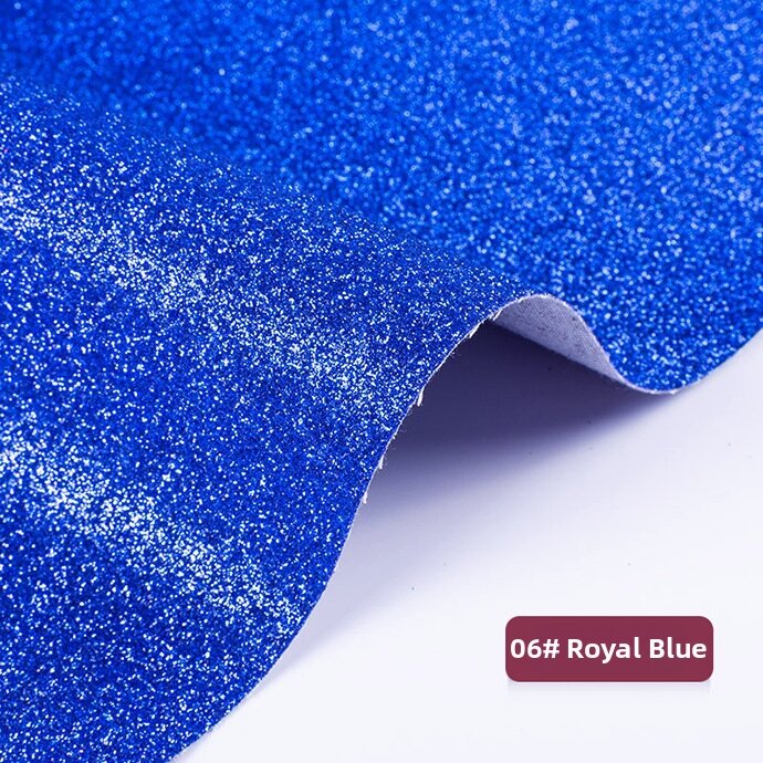 Shiny Sequin Artificial Leather Decorative Fabric