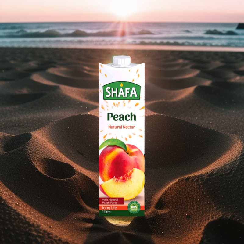 Shafa Peach Juice. 