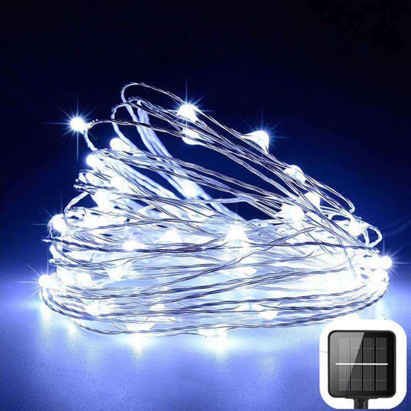 Solar Waterproof Outdoor LED Strip Light Copper Wire