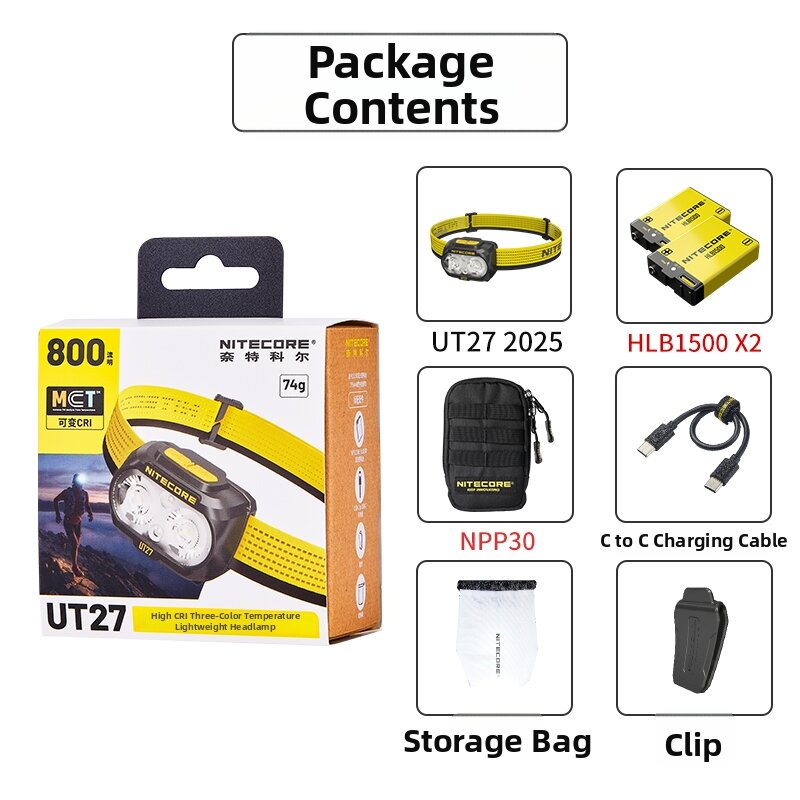 Nitecore | Ultra-bright Rechargeable Long-lasting Headlamp