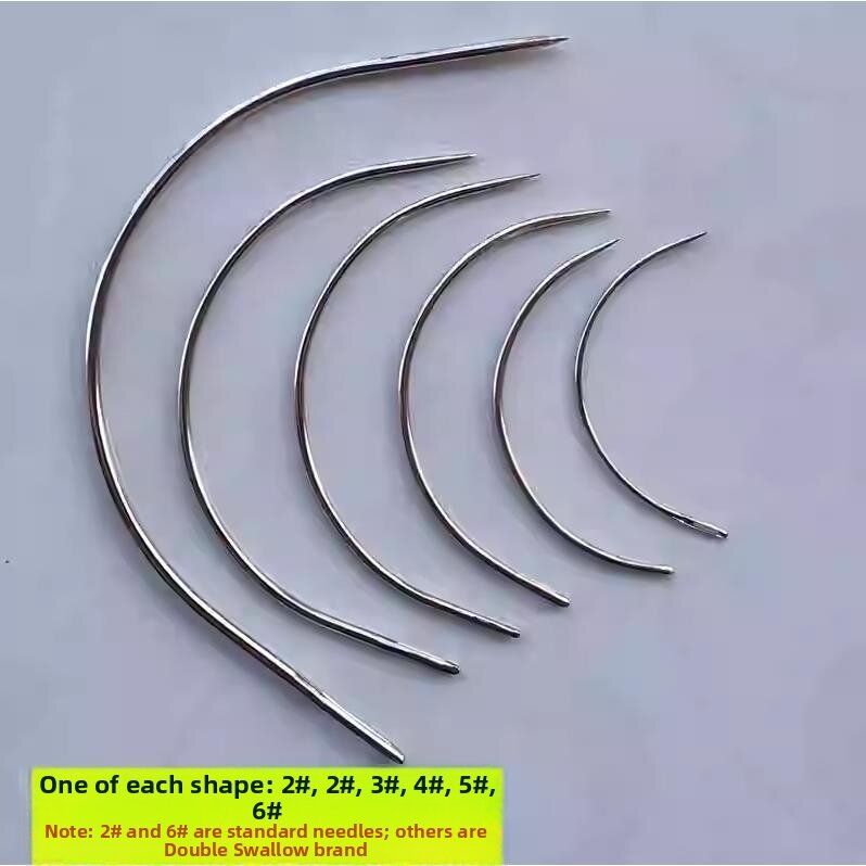 Sewing Tool for Leather Repair Curved Needle Sofa De-threading Repair