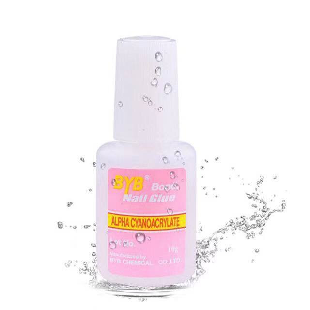 10g pink Nail Fast Drying Alse Art Tips Acrylic Glue