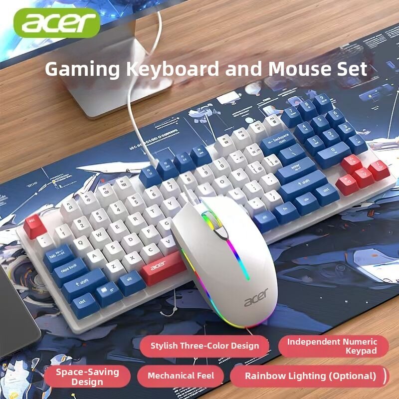 Acer Wired Gaming Keyboard 89 Keys Mechanical Feeling