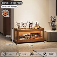 ZHUSHANXIA | Dustproof Transparent Model storage Display Cabinet