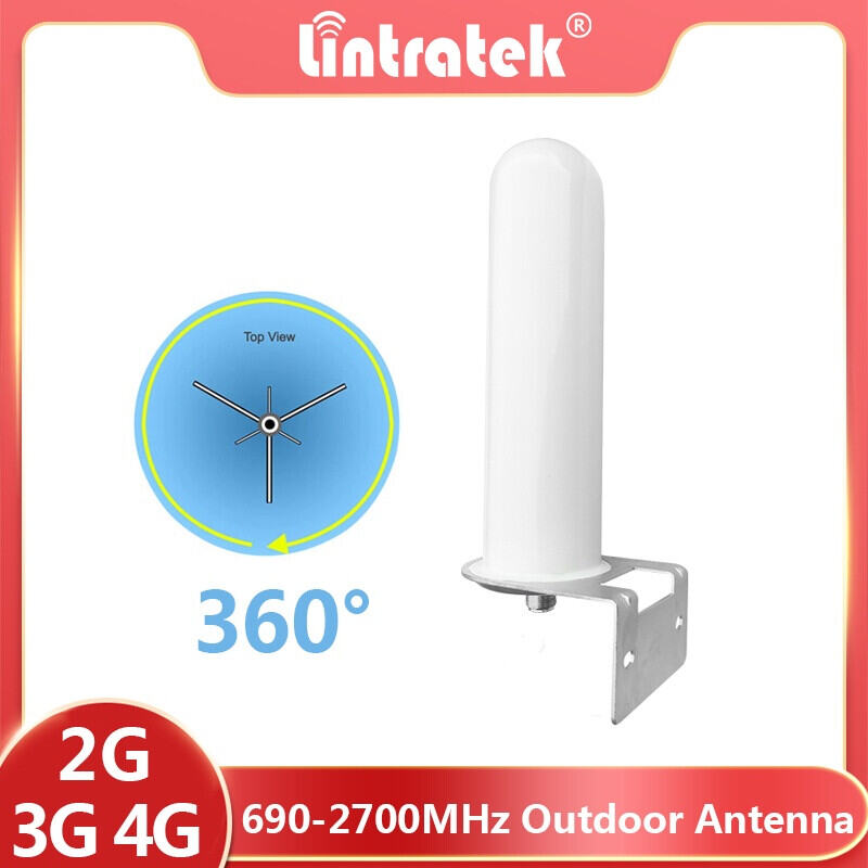 Lintratek 2G 3G 4G 360° Omni Directional Outdoor Antenna for Mobile