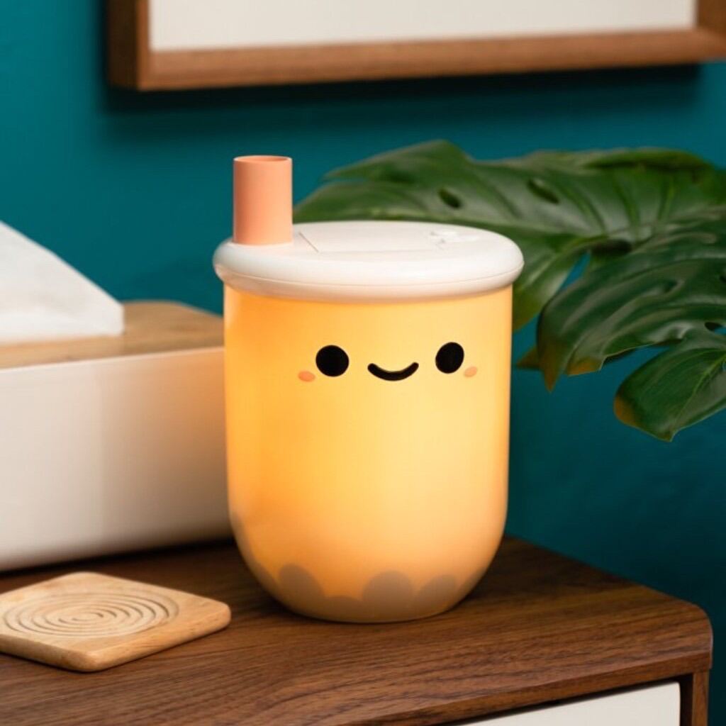 cute boba lamp