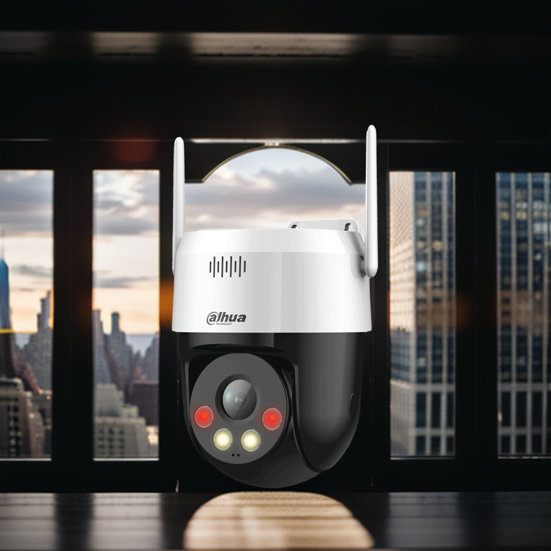 Dahua 3MP WiFi Network PT Camera PICOO Series A2 Active Defense Small PT Camera with Sound and Light Alarms. 