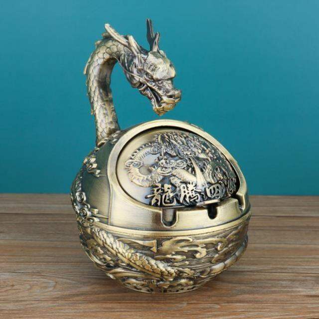 AIMEIBANG | Creative Zodiac Ashtray Lid Anti-Ash