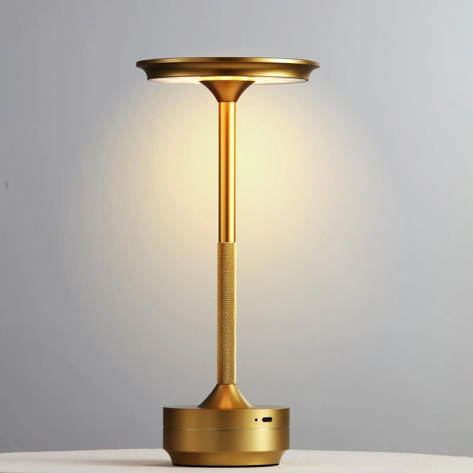 Rechargeable Wireless Table Lamp for Bedroom Rechargeable Touch Lamp Camping Candle Creative USB-C Desk Lamp