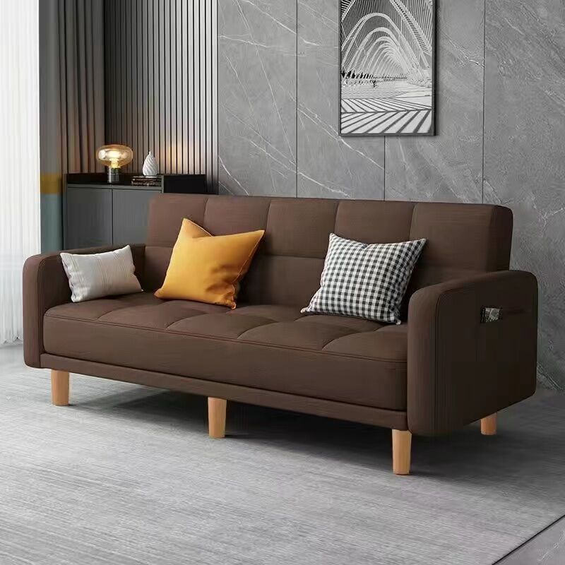 Hong Kong Hot Modern Minimalist Double Fabric Sofa Apartment Sofa Living Room Small Apartment