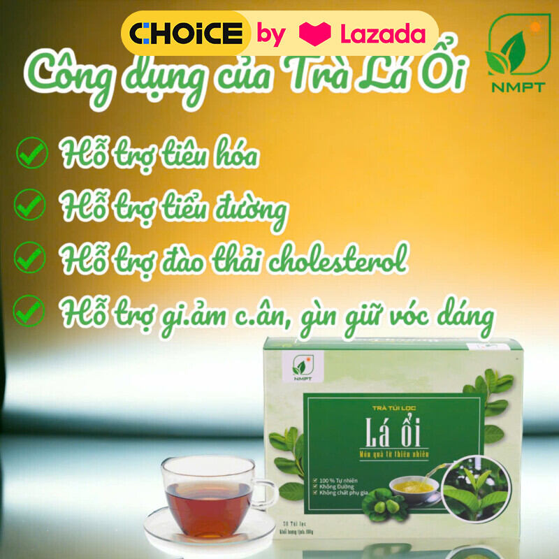 TRÀ LÁ ỔI TÚI LỌC HỘP 30 GÓI
