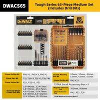 DeWalt | Complete Set of Hex Key and Cross Reamers Drill Bits