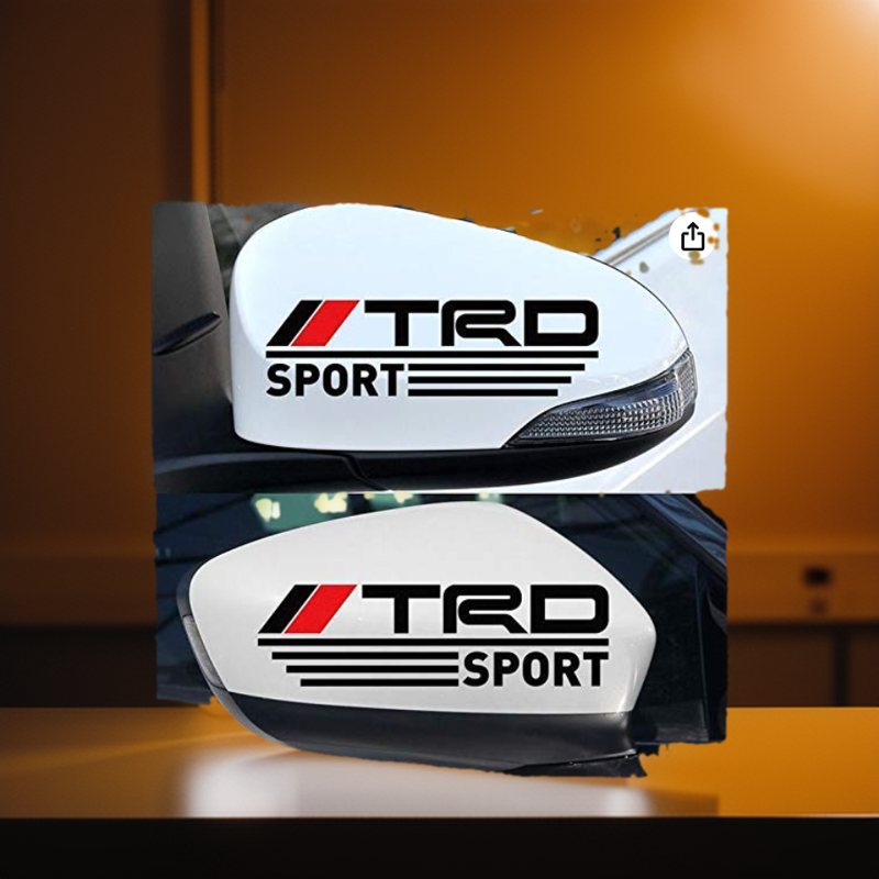 TRD Sport Sticker 2pcs custom. 